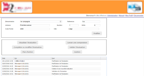 Développement d’une application d’audit qualité pour une ASBL